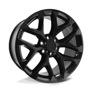 OE Creations – PR177 – Black – 22″x9″ 24mm – All weather Wheels – 177GB-2295824